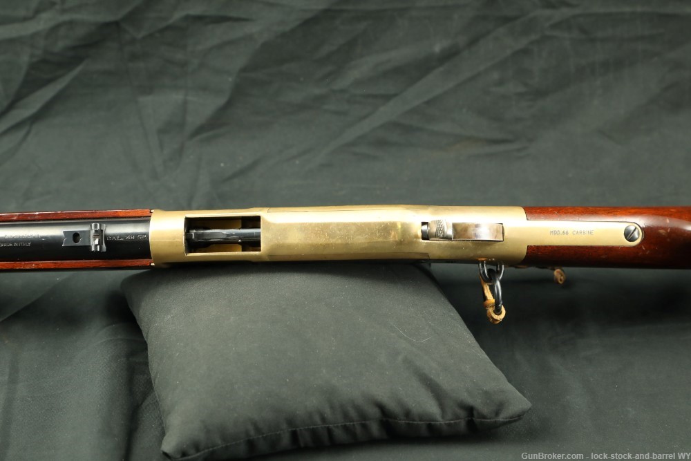 Uberti 1866 Carbine Mod.66 Yellow Boy Saddle Ring 38 SPL Lever Action Rifle-img-14