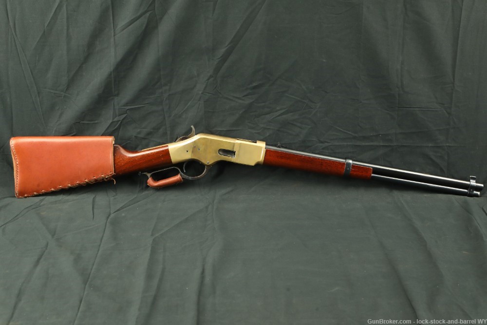 Uberti 1866 Carbine Mod.66 Yellow Boy Saddle Ring 38 SPL Lever Action Rifle-img-2