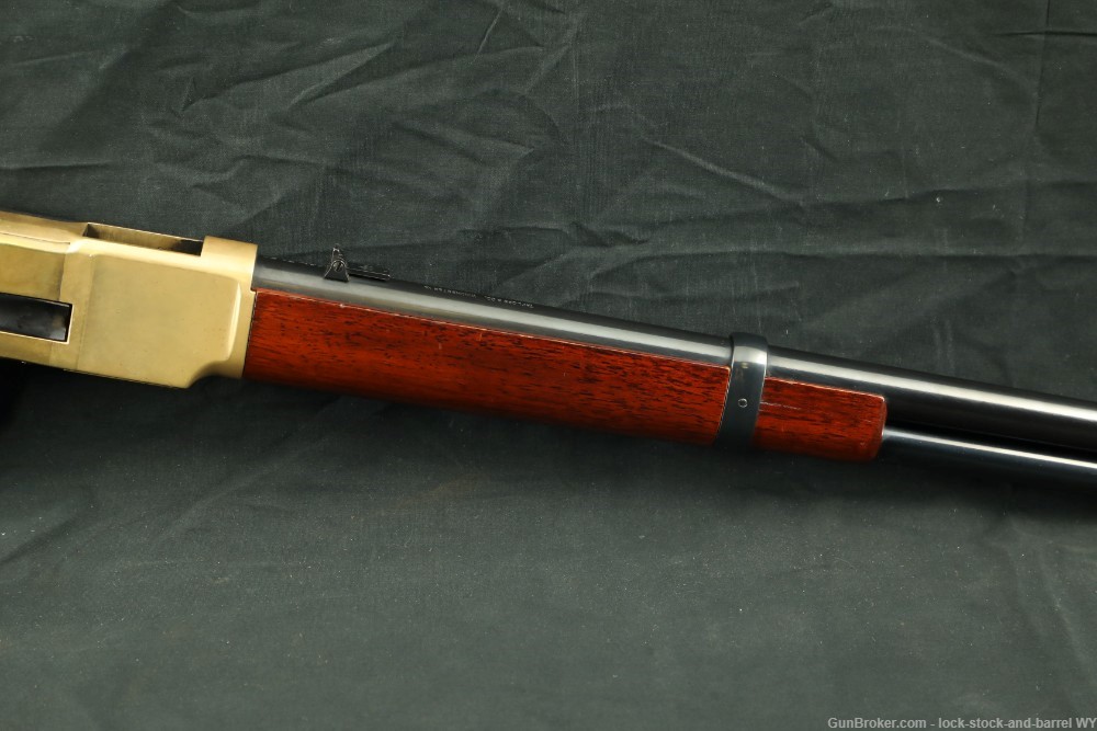 Uberti 1866 Carbine Mod.66 Yellow Boy Saddle Ring 38 SPL Lever Action Rifle-img-5