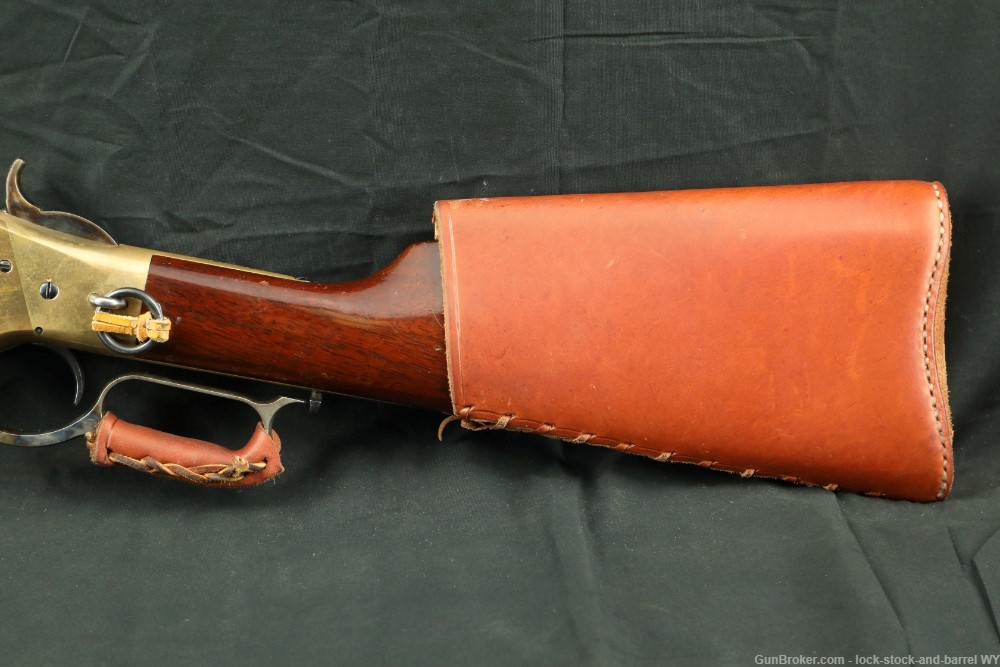 Uberti 1866 Carbine Mod.66 Yellow Boy Saddle Ring 38 SPL Lever Action Rifle-img-11