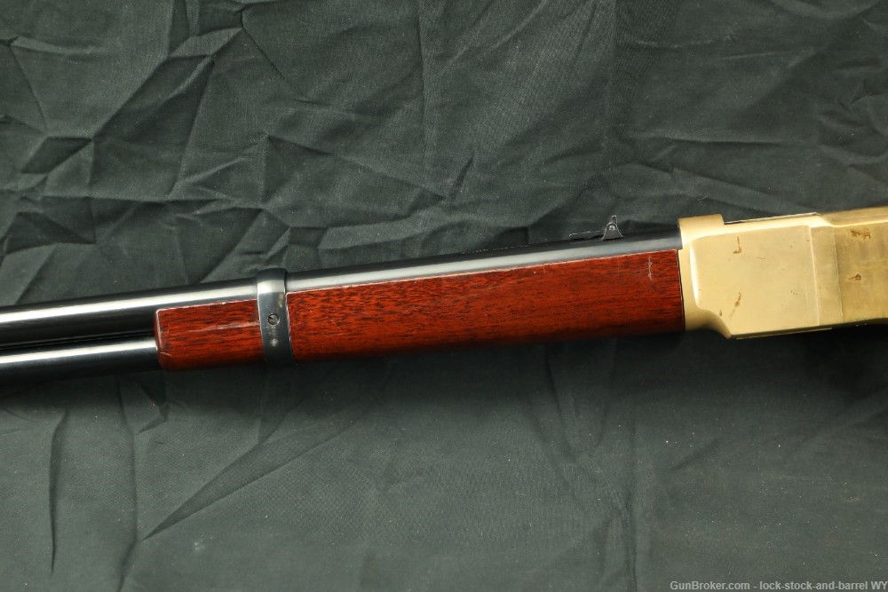 Uberti 1866 Carbine Mod.66 Yellow Boy Saddle Ring 38 SPL Lever Action Rifle-img-9