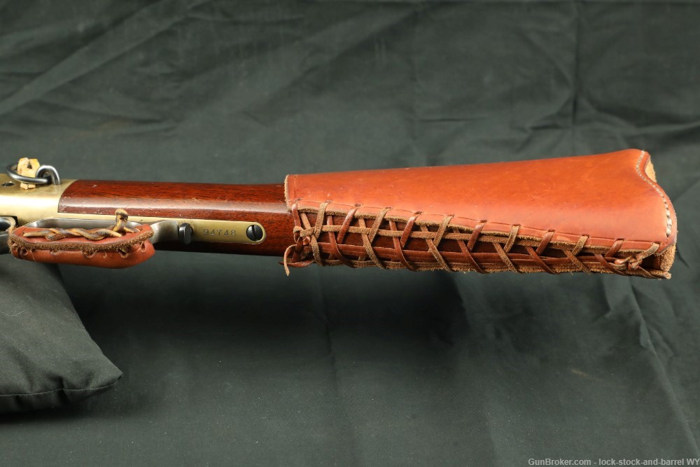 Uberti 1866 Carbine Mod.66 Yellow Boy Saddle Ring 38 SPL Lever Action Rifle-img-19