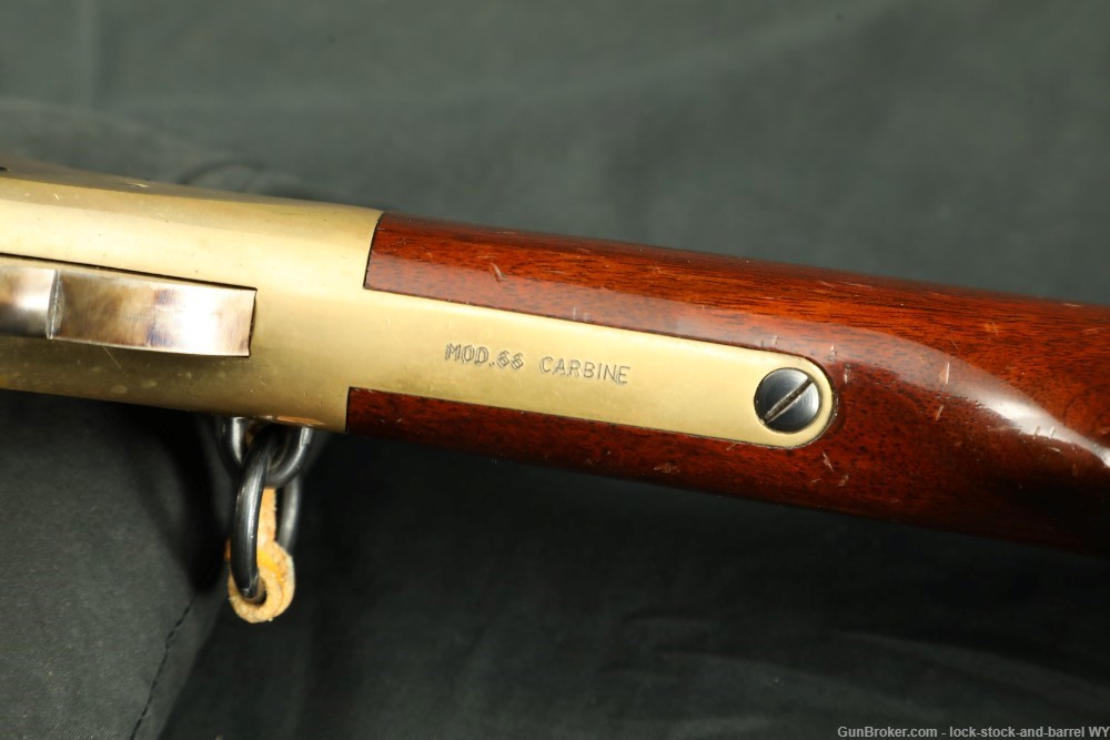 Uberti 1866 Carbine Mod.66 Yellow Boy Saddle Ring 38 SPL Lever Action Rifle-img-26