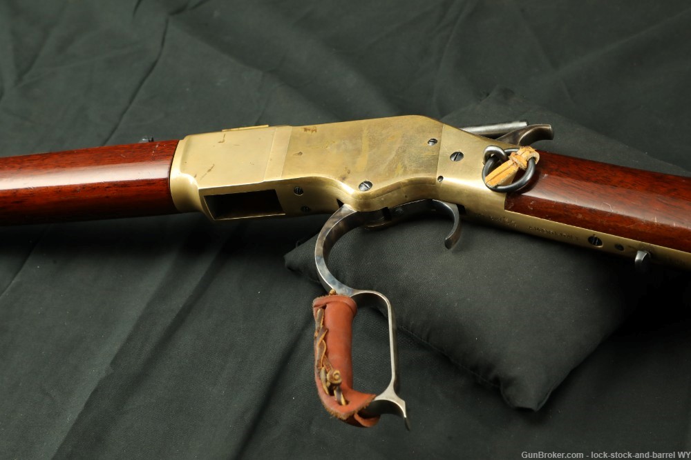 Uberti 1866 Carbine Mod.66 Yellow Boy Saddle Ring 38 SPL Lever Action Rifle-img-22