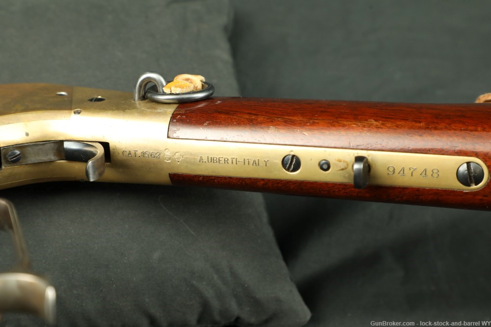 Uberti 1866 Carbine Mod.66 Yellow Boy Saddle Ring 38 SPL Lever Action Rifle-img-30