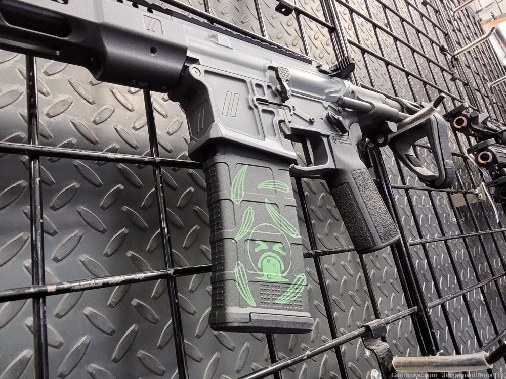 Custom built ZEV BL AR15 5.56mm *pistol - Mint cond. Fast Shipping-img-2
