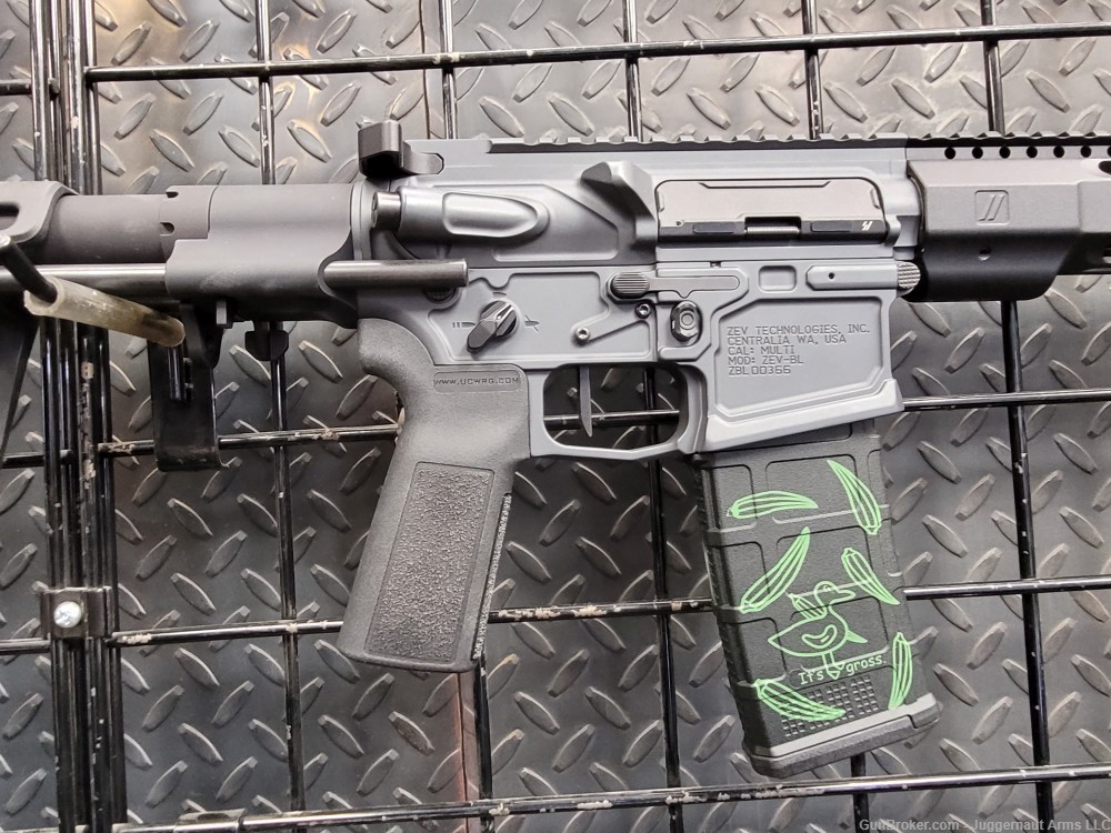 Custom built ZEV BL AR15 5.56mm *pistol - Mint cond. Fast Shipping-img-4