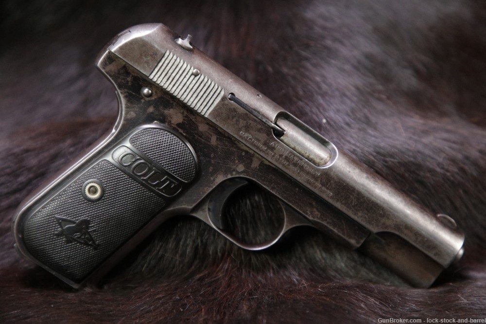 Colt Model 1903 Pocket Hammerless .32 ACP Semi-Automatic Pistol, 1912 C&R-img-2