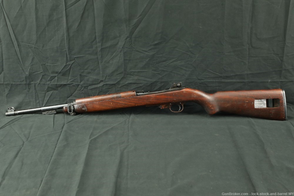 US WWII Quality Hardware M-1 Carbine .30 Cal Rifle 1943 C&R Vintage Rare-img-7