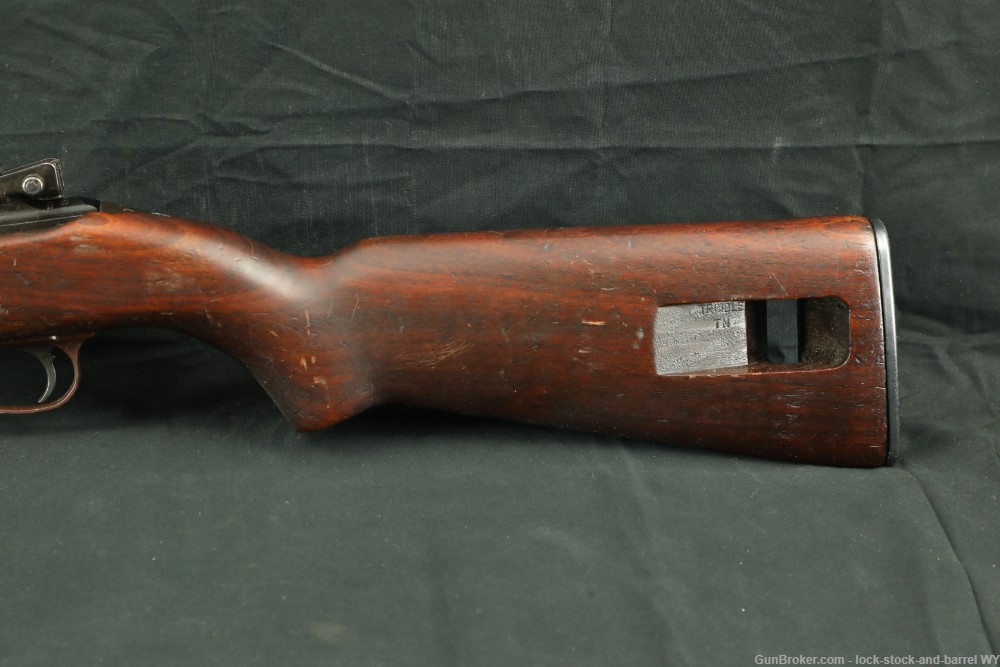 US WWII Quality Hardware M-1 Carbine .30 Cal Rifle 1943 C&R Vintage Rare-img-11