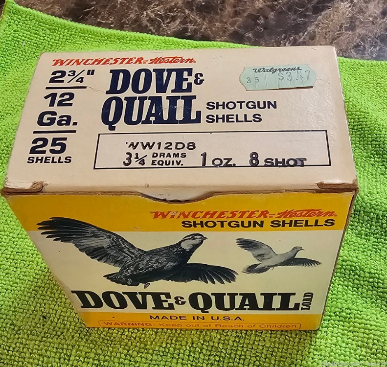Full box ,Dove and Quail 12 gauge -img-0