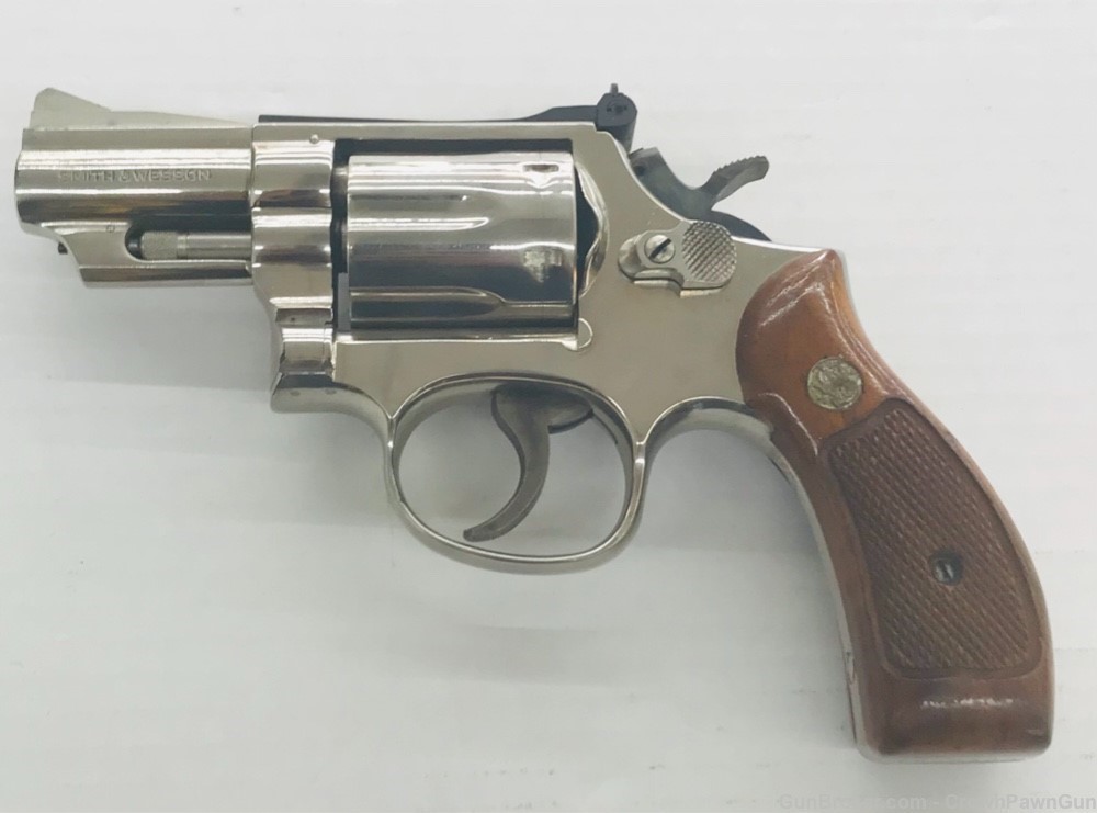 S&W 19-4 snub nose 2.5" barrel revolver .357 magnum-img-4