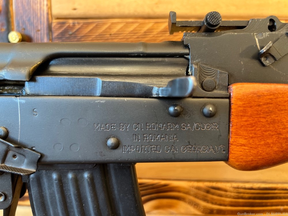 ROMARM (CENTURY ARMS) WASR-3 AK-47 MATTE FINISH WOOD LAMINATE 16" 5.56/.223-img-6