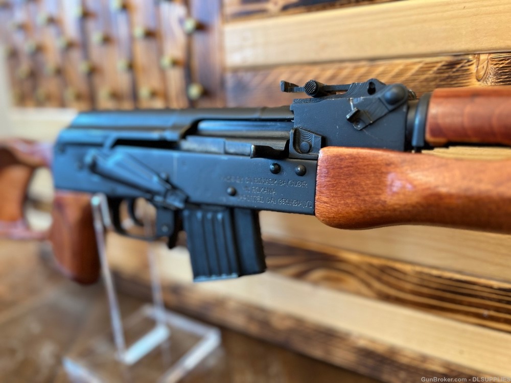 ROMARM (CENTURY ARMS) WASR-3 AK-47 MATTE FINISH WOOD LAMINATE 16" 5.56/.223-img-5