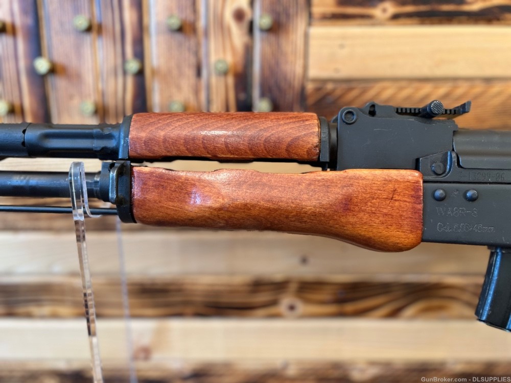 ROMARM (CENTURY ARMS) WASR-3 AK-47 MATTE FINISH WOOD LAMINATE 16" 5.56/.223-img-11