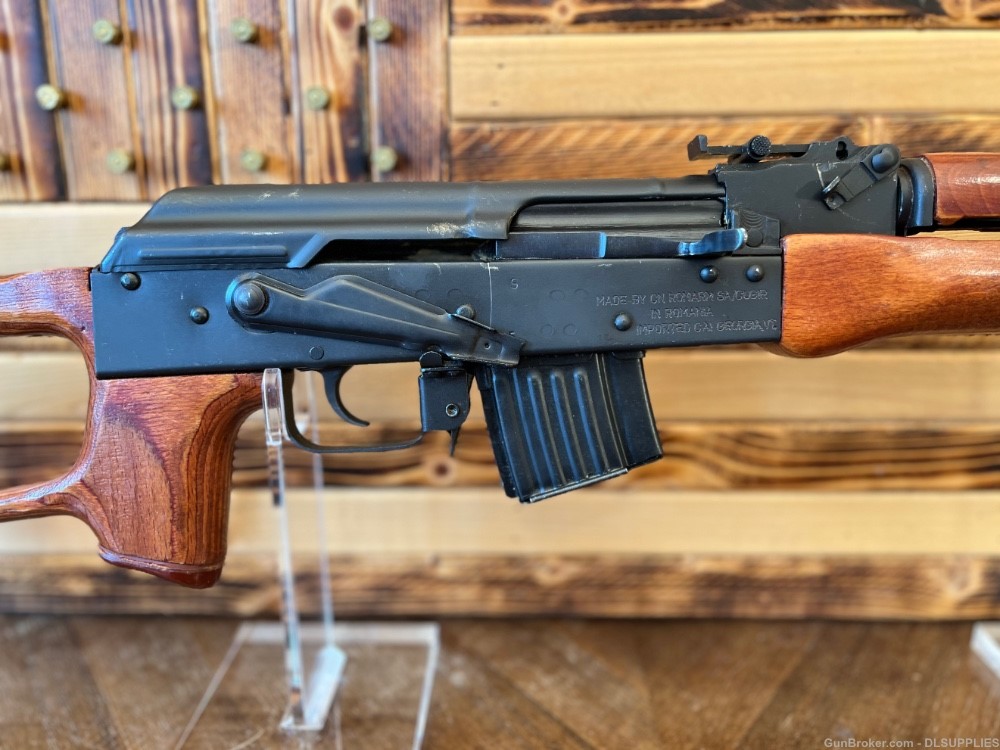 ROMARM (CENTURY ARMS) WASR-3 AK-47 MATTE FINISH WOOD LAMINATE 16" 5.56/.223-img-1