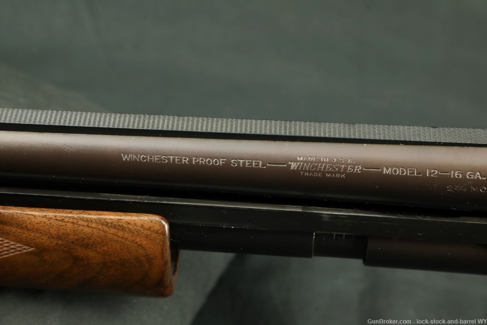 Winchester Model 12 1912 16 GA Three Barrel Set Pump Shotgun, MFD 1952 C&R-img-66