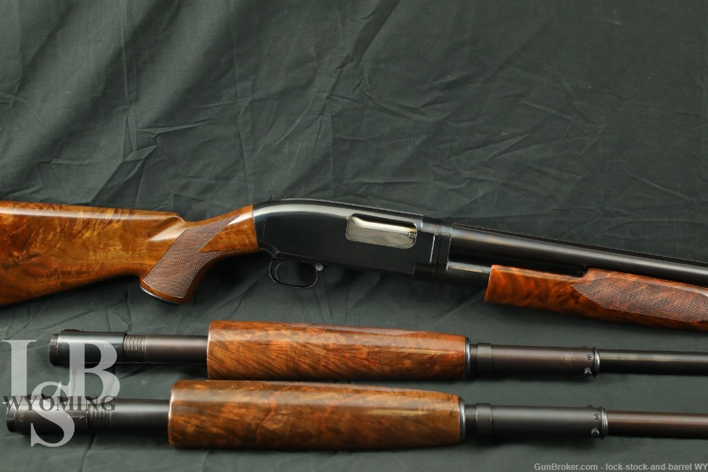 Winchester Model 12 1912 16 GA Three Barrel Set Pump Shotgun, MFD 1952 C&R-img-0
