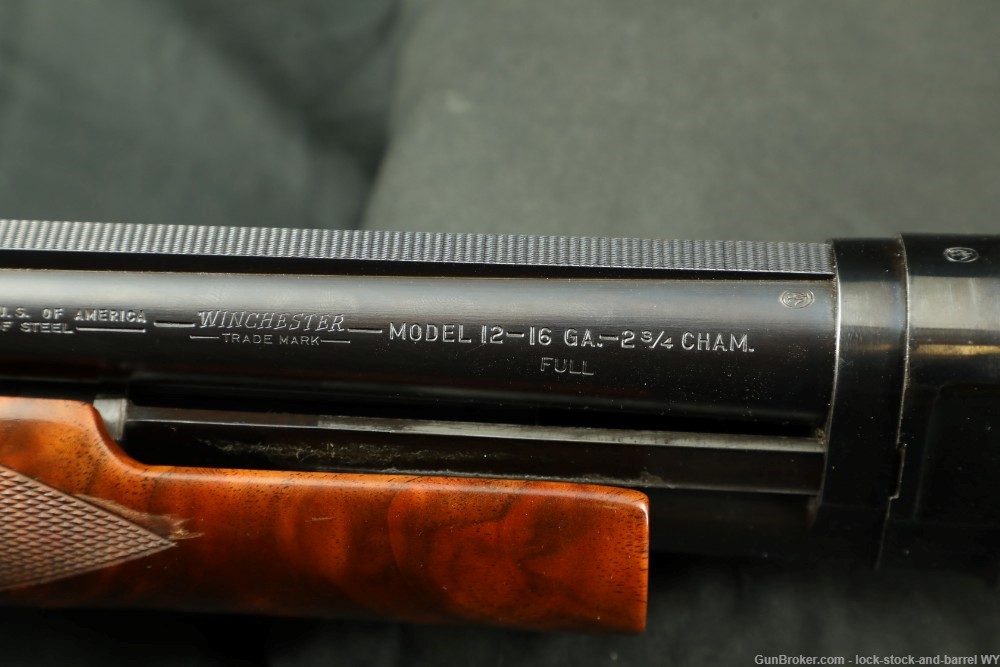 Winchester Model 12 1912 16 GA Three Barrel Set Pump Shotgun, MFD 1952 C&R-img-29