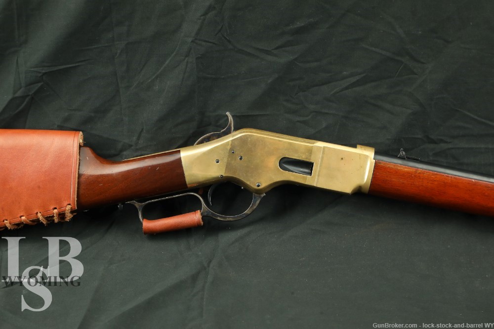 Uberti 1866 Carbine Mod.66 Yellow Boy .44-40 WCF Lever Action Rifle-img-0