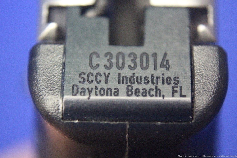 SCCY Model CPX-2 Pistol 9 mm-img-6