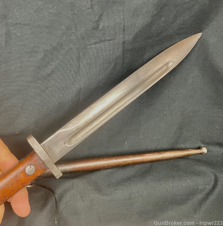 Turkish Mauser bayonet converted to fighting knife * ABSOLUTE AUCTION *-img-4