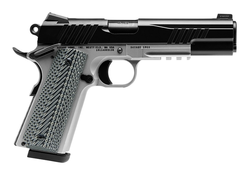 Savage Arms1911 Government 45 ACP 5 Black Nitride Stainless Steel Target Cr-img-0