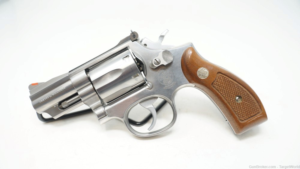 SMITH & WESSON MODEL 66-3 .357 MAGNUM STAINLESS STEEL (19799)-img-0