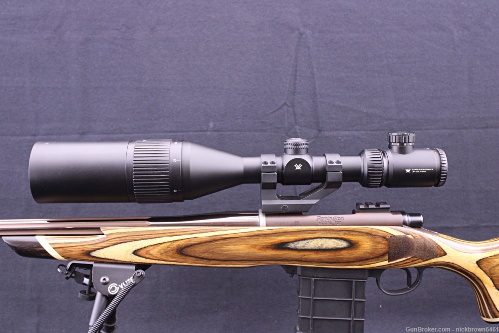 REMINGTON 700 22-250 REM 26" FLUTED MUZZLE BREAK VORTEX SCOPE & BIPOD LONG-img-20