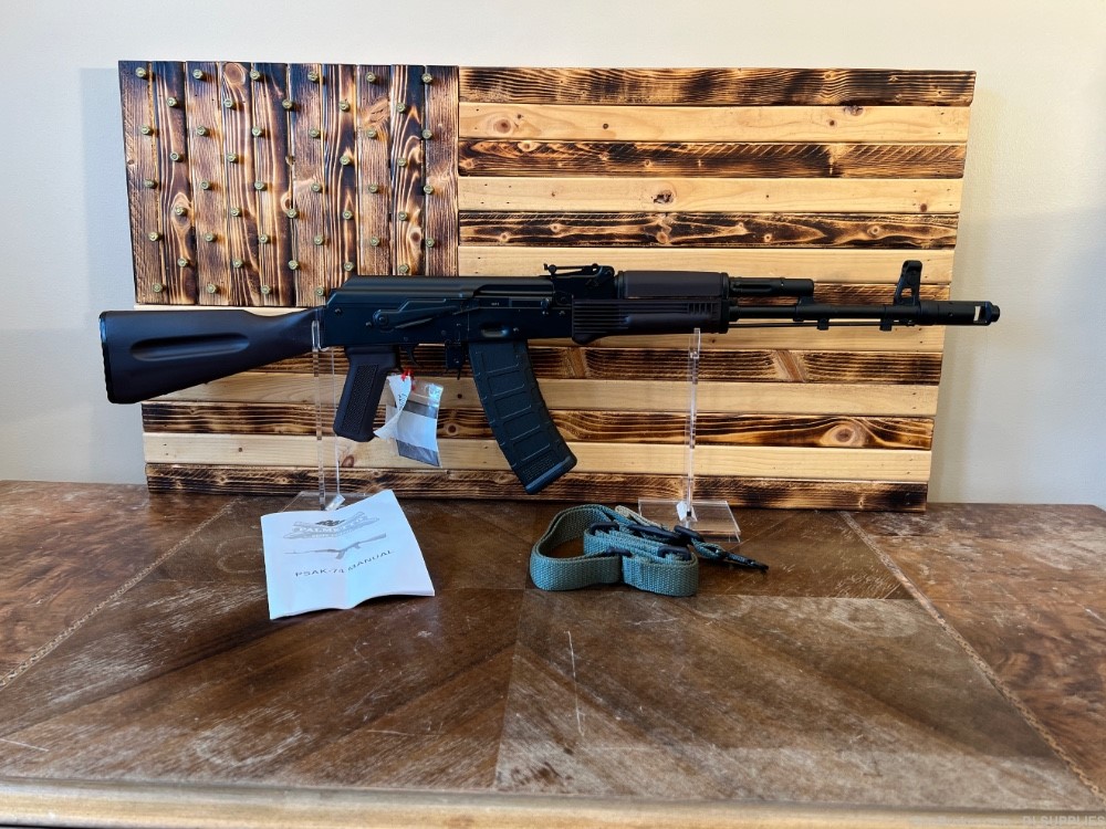 PALMETTO STATE (PSA) PSAK-74 AK-74 CLASSIC PLUM FURNITURE 16" BBL 5.45X39-img-0
