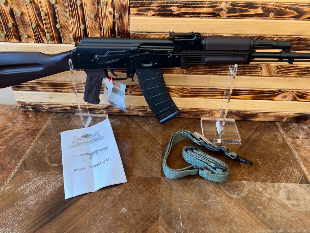 PALMETTO STATE (PSA) PSAK-74 AK-74 CLASSIC PLUM FURNITURE 16" BBL 5.45X39-img-3
