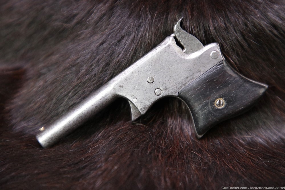 Remington Model Baby Vest Pocket .22 RF 3.25" Single Action Pistol Antique-img-3