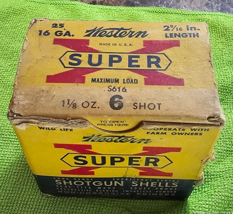 Winchester full box 16 gauge -img-0