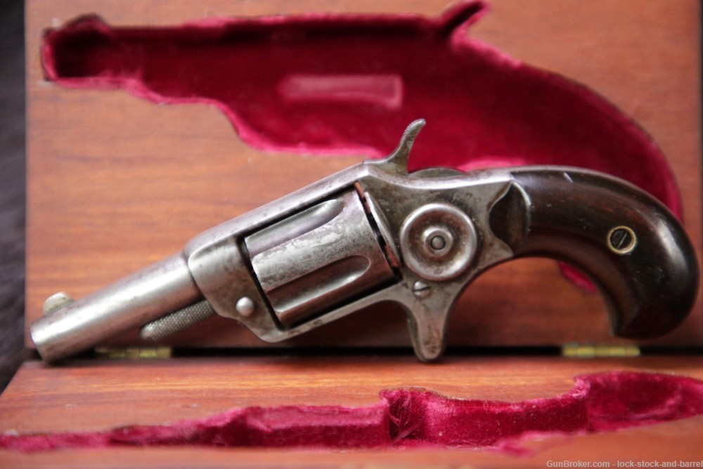 Colt New Line 2nd Model .32 Centerfire Single Action Revolver, 1876 Antique-img-3
