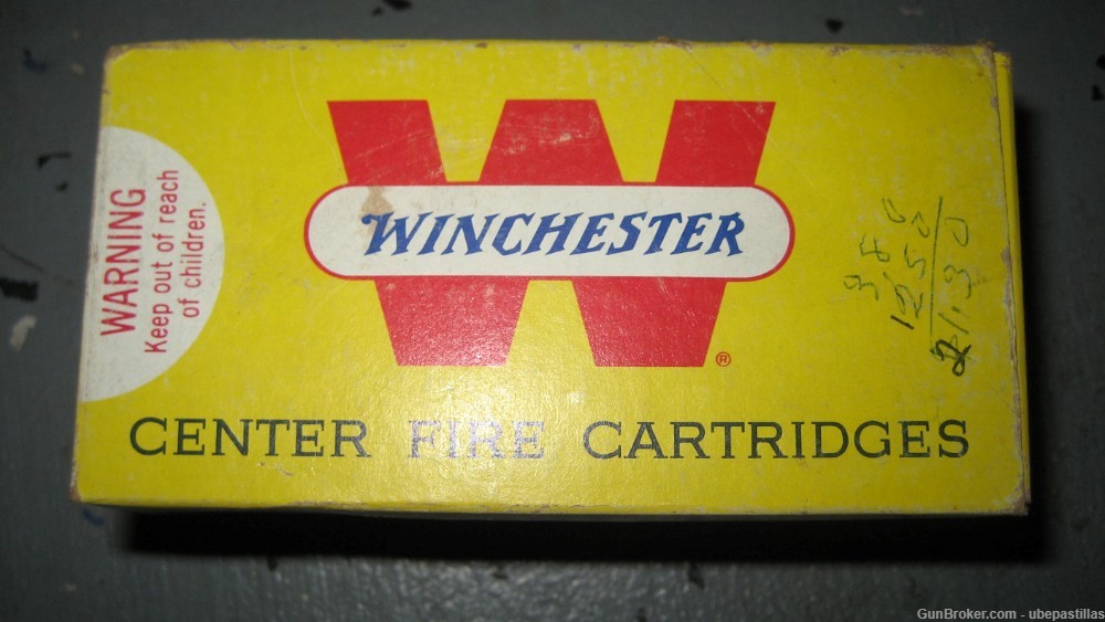 Vintage Winchester 38/55 Ammo 10 Rounds 38-55 WRA-img-0