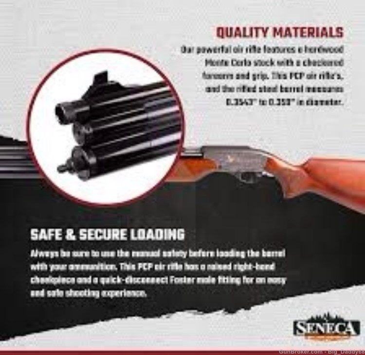 Seneca Recluse II 357-9mm big bore air gun! No licenses required-img-10