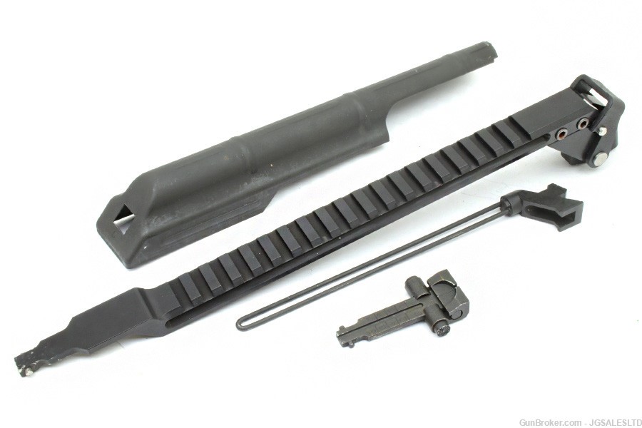 Texas Weapons TWS AK-47 Dog Leg Scope Rail Mount with Extra AK Sight Parts-img-0