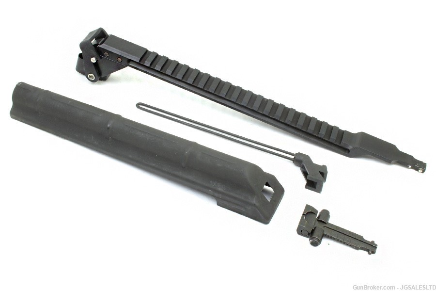 Texas Weapons TWS AK-47 Dog Leg Scope Rail Mount with Extra AK Sight Parts-img-1