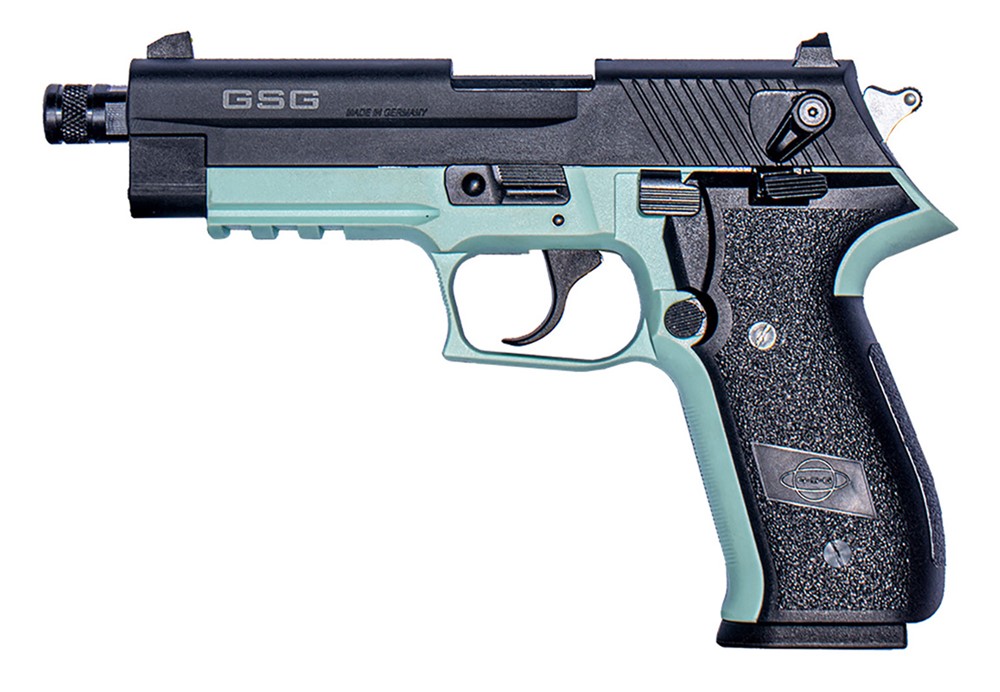 GSG FireFly 22 LR Pistol 4 TB Mint/Black GERG2210TFFM-img-1