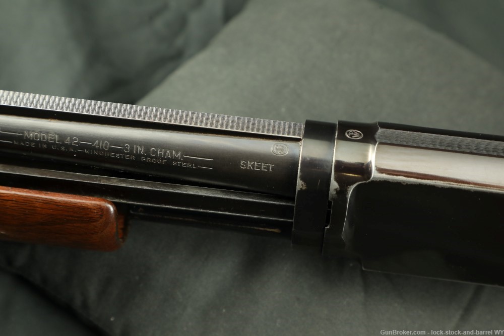 Special Order Winchester Model 42 Skeet Solid Rib 28" .410 Shotgun 1954 C&R-img-26