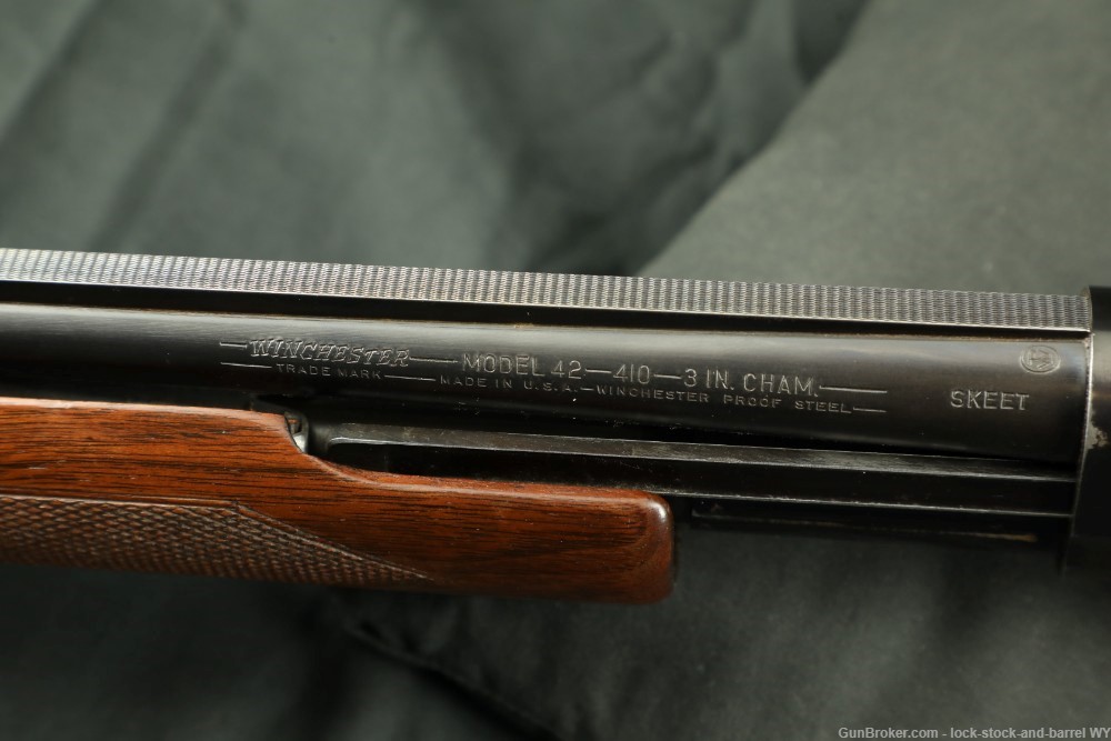 Special Order Winchester Model 42 Skeet Solid Rib 28" .410 Shotgun 1954 C&R-img-25