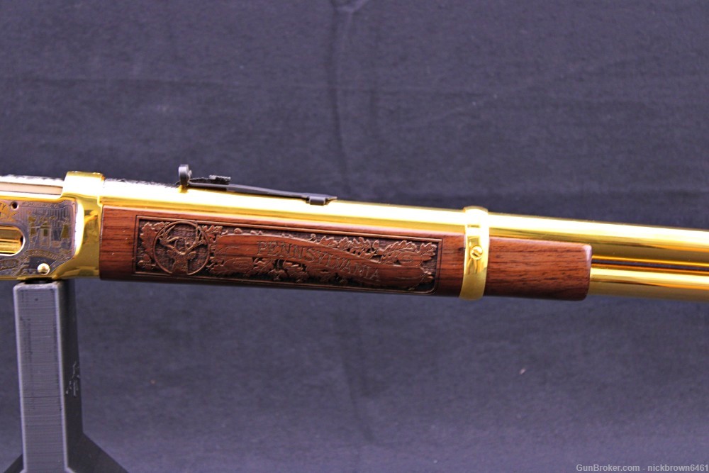 *1 OF 10* WINCHESTER 94AE ALLEGHENY COUNTY 24 KARAT GOLD ENGRAVED MUST SEE -img-33