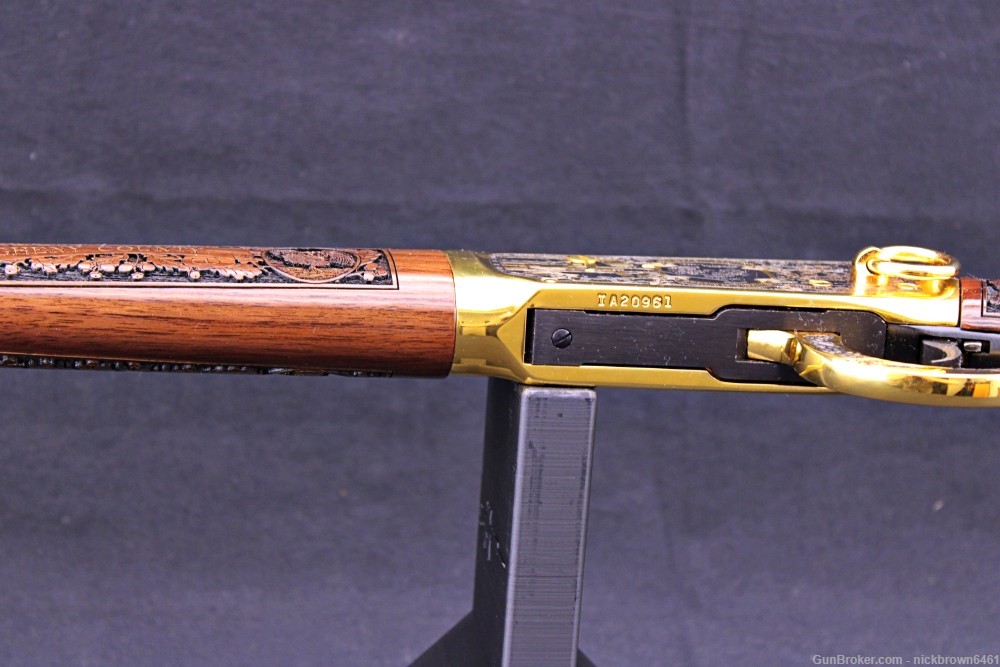 *1 OF 10* WINCHESTER 94AE ALLEGHENY COUNTY 24 KARAT GOLD ENGRAVED MUST SEE -img-25