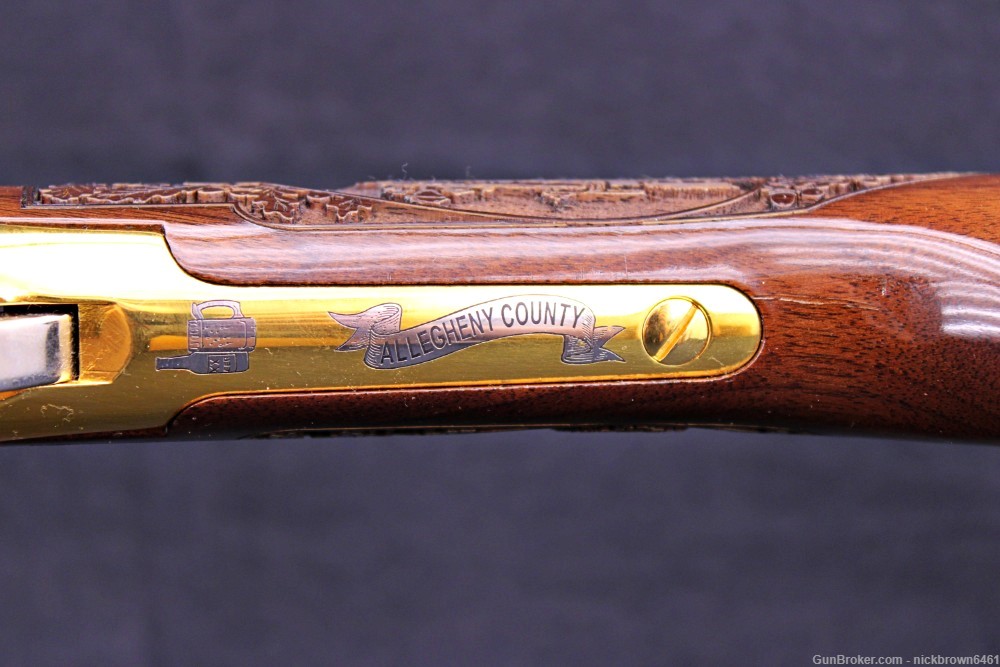 *1 OF 10* WINCHESTER 94AE ALLEGHENY COUNTY 24 KARAT GOLD ENGRAVED MUST SEE -img-22