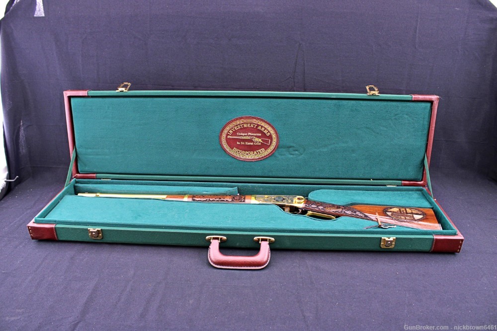 *1 OF 10* WINCHESTER 94AE ALLEGHENY COUNTY 24 KARAT GOLD ENGRAVED MUST SEE -img-1