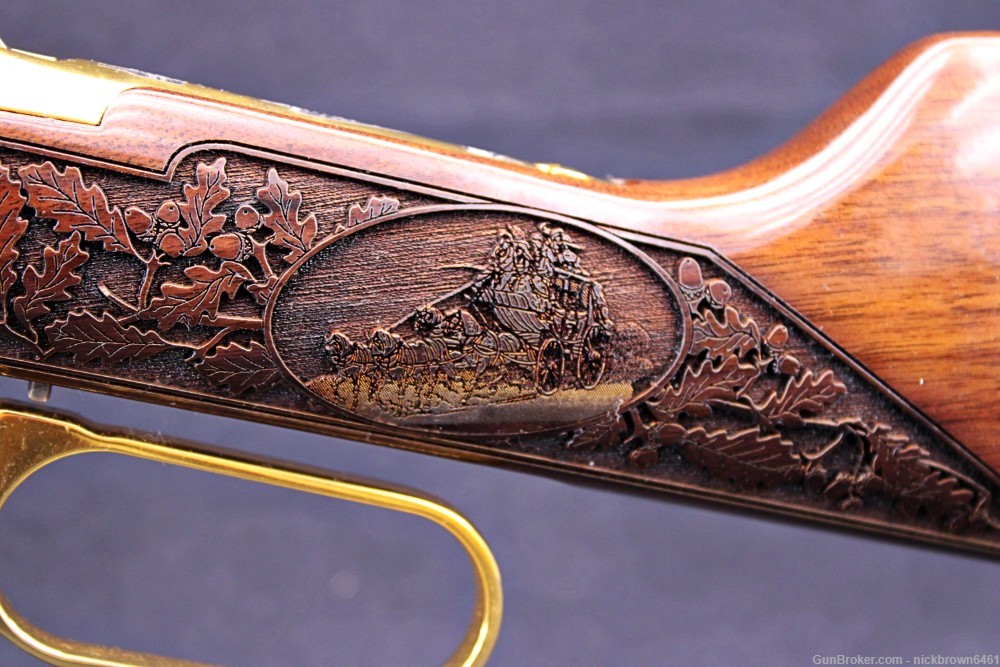 *1 OF 10* WINCHESTER 94AE ALLEGHENY COUNTY 24 KARAT GOLD ENGRAVED MUST SEE -img-11