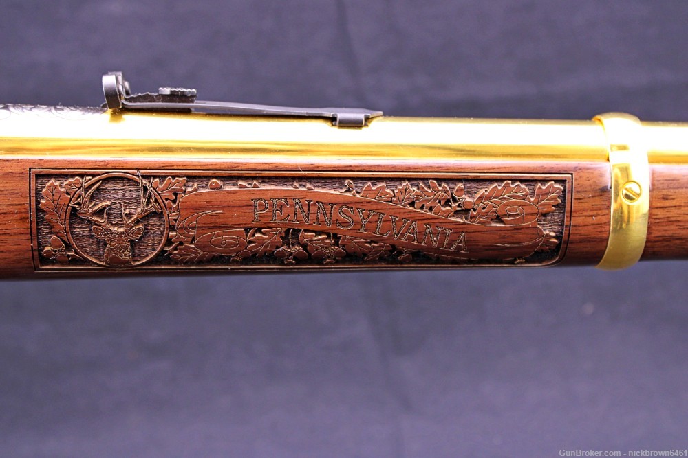 *1 OF 10* WINCHESTER 94AE ALLEGHENY COUNTY 24 KARAT GOLD ENGRAVED MUST SEE -img-36