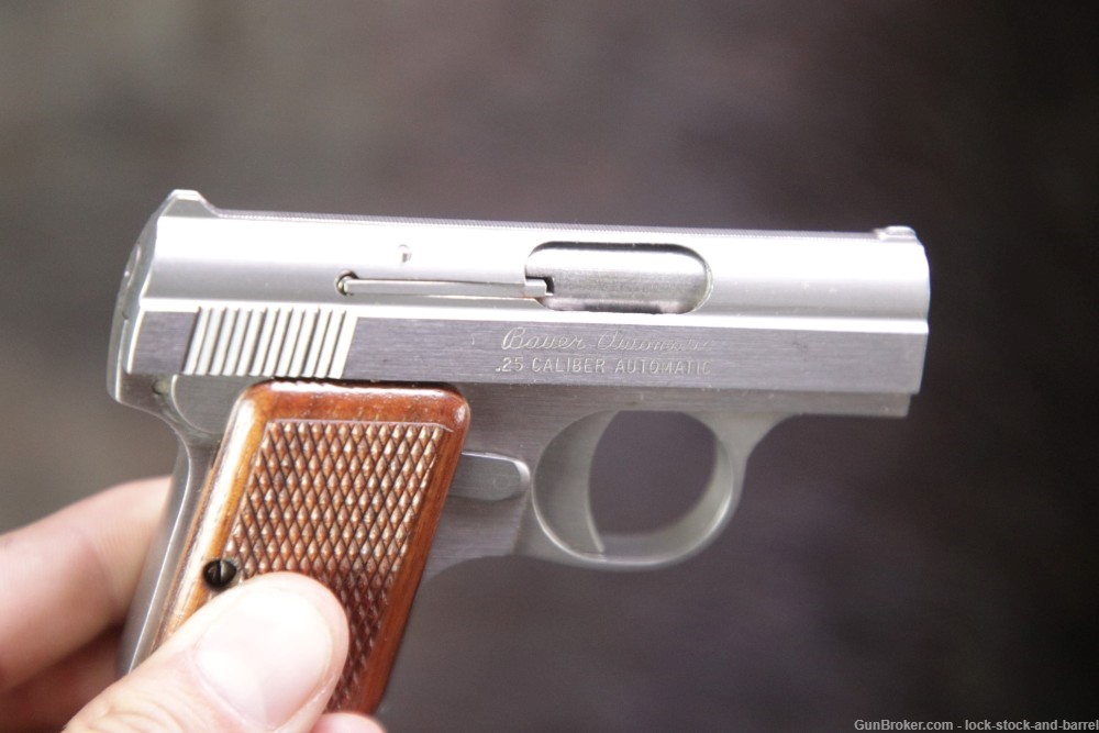 Bauer Firearms Automatic Baby Browning Clone .25 ACP 2” Semi-Auto Pistol-img-7