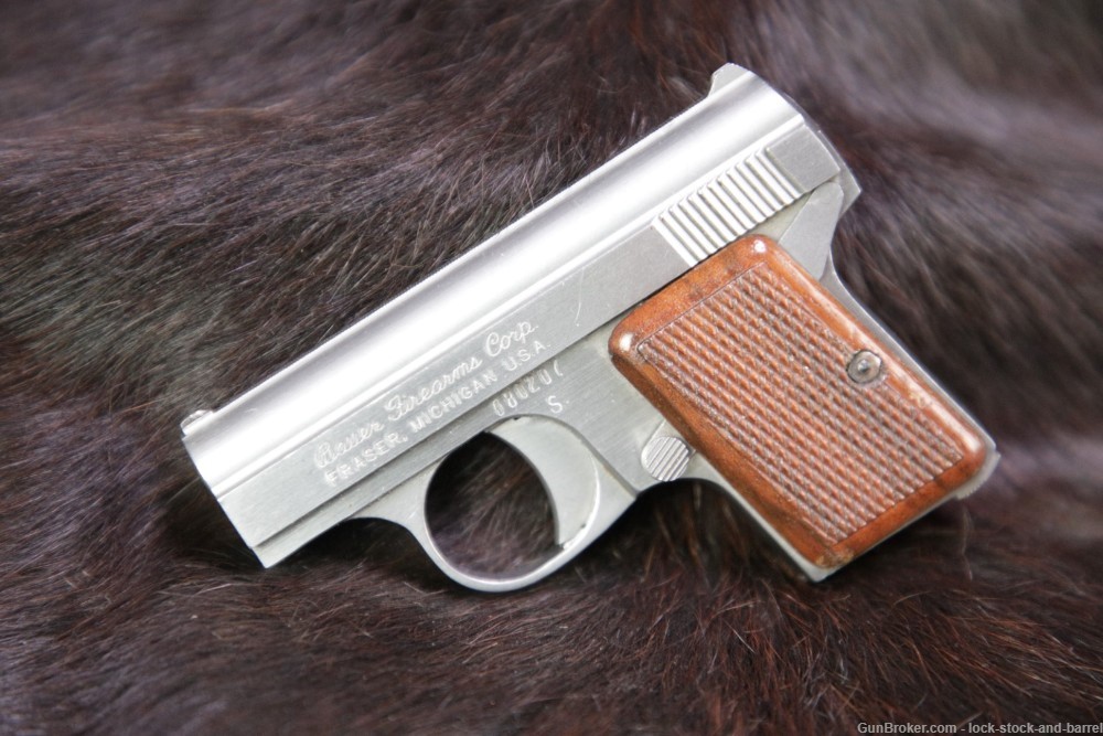 Bauer Firearms Automatic Baby Browning Clone .25 ACP 2” Semi-Auto Pistol-img-3