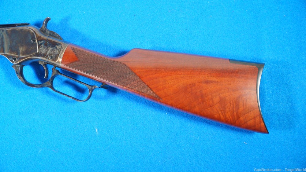 TAYLOR'S & COMPANY 1873 .357 MAGNUM LEVER ACTION 18" CHECKERED (TAY550239)-img-2